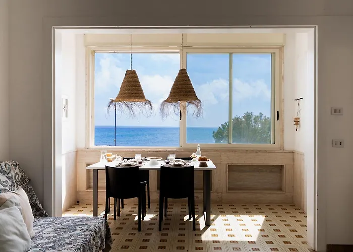 Mia Sea View A 20 Mt Dal Mare דירה *